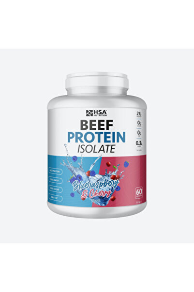 HSA Beef Protein بروتين لحم البقر المعزول من HSA Nutrition - بنكهة التوت والك...