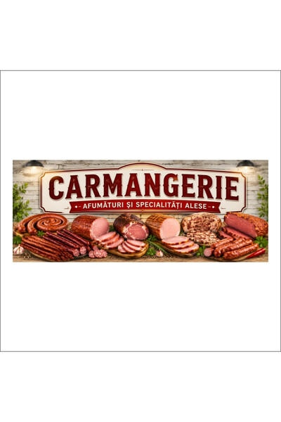 media πανό, "Carmangerie" μοντέλο2, 150 x 60 εκ., εξωτερικού χώρου