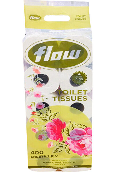 Flow Toilet Roll 2 ply 10X11Cm 10X400'S