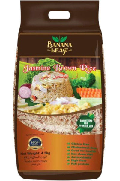 Banana Leaf Jasmine Brown Rice 4.5kg