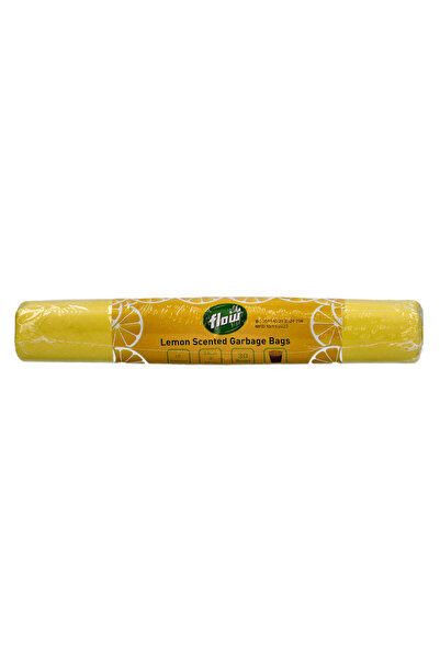 Flow Scented Garbage Bag Roll Lemon 54x60cm 30's