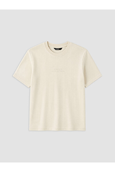 LC Waikiki Vizyon New Season Crew Neck Printed Men's T-Shirt