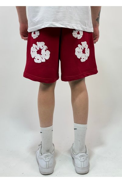 zaee D.Tears Printed Oversize Shorts