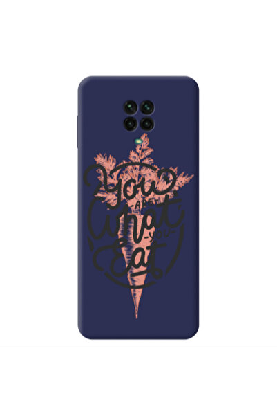 Other Xiaomi Redmi Note 9 Pro You are What You Eat Dark blue Colored Silicone...