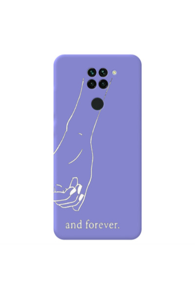 Other Xiaomi Redmi Note 9 And forewer Purple Colored Silicone TPU Θήκη