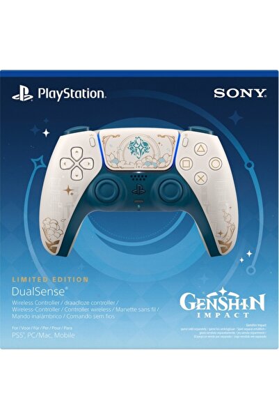 konsol plus Ps5 Dualsense Genshin Impact Limitli Sürümü İthalatçı Garantili