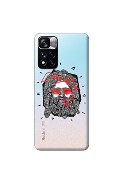 Other Xiaomi Redmi Note 11 Pro 5G Cool glasses Transparent Silicone TPU Θήκη