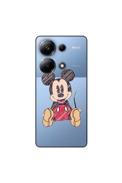Other Xiaomi Poco M6 Pro 4G Mickey mouse 2 Transparent Silicone TPU Θήκη
