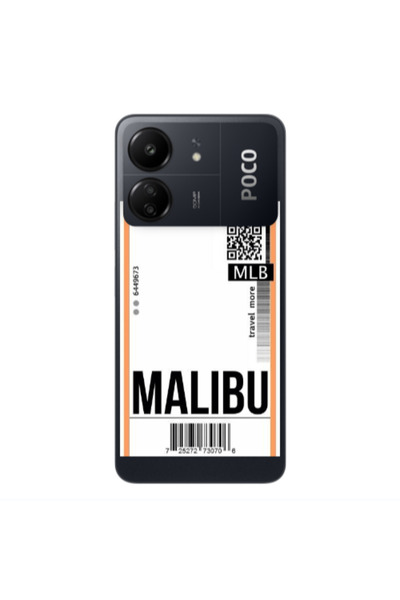 Other Xiaomi Poco C65 Malibu Travel More Transparent Silicone TPU Θήκη