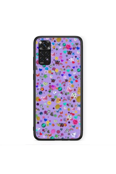 Other Xiaomi Redmi Note 11S NFC Stars and Rainbow Black Glossy Θήκη