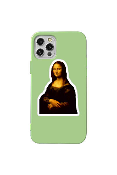 Other Apple iPhone 12 Pro Davinci Light Green Colored Silicone TPU Θήκη
