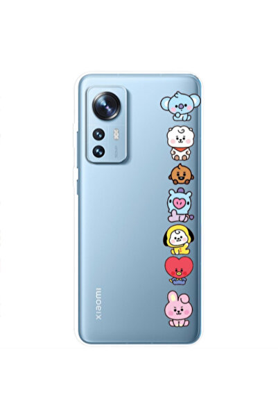 Other Xiaomi Mi 12 Pro Lovely animals Transparent Silicone TPU Θήκη