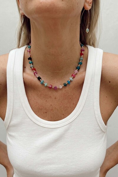 AMORE.İST STORE Doğal Taş Summer Kolye