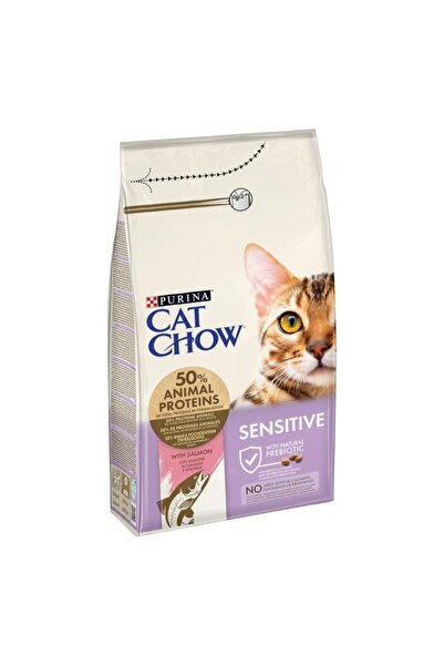 Other Purina Cat Chow Sensitive, somon, hrana uscata pentru pisici adulte cu ...