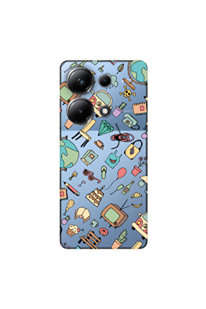 Other Xiaomi Poco M6 Pro 4G Mixed up Transparent Silicone TPU Θήκη
