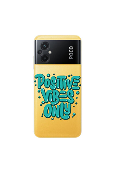 Other Xiaomi Poco M5 Positive Vibes Only Transparent Silicone TPU Θήκη