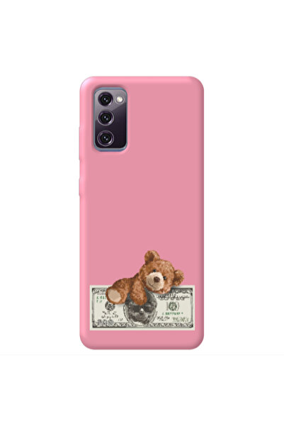 Other Samsung S20 FE Money Style Pink Colored Silicone TPU Θήκη