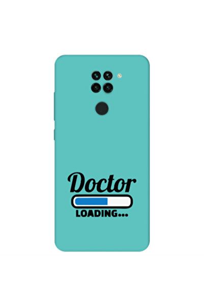 Other Xiaomi Redmi Note 9 Doctor Loading Turquoise Colored Silicone TPU Θήκη
