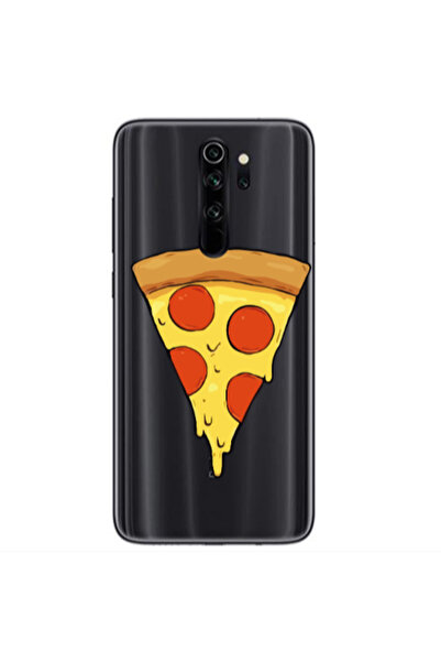 Other Xiaomi Redmi Note 8 Pro Pizza Slice Transparent Silicone TPU Θήκη