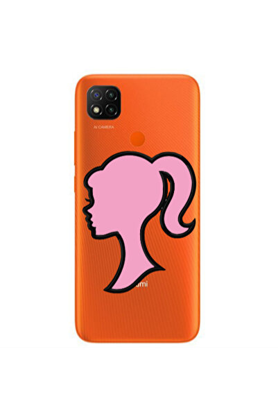 Other Xiaomi Redmi 9c Line girl Transparent Silicone TPU Θήκη