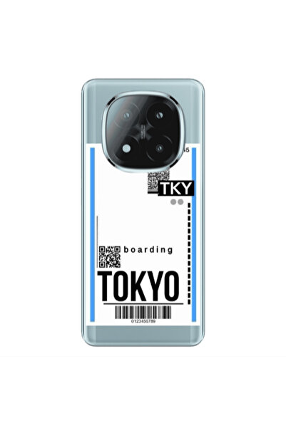 Other Xiaomi Redmi Note 14 Pro + 5g Tokyo Boarding Transparent Silicone TPU Θήκη