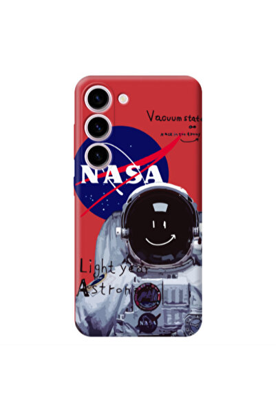 Other Samsung S23 Plus Vacuum State Red Colored Silicone TPU Θήκη