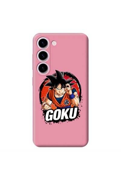 Other Samsung S23 Plus Dragon Ball Pink Colored Silicone TPU Θήκη
