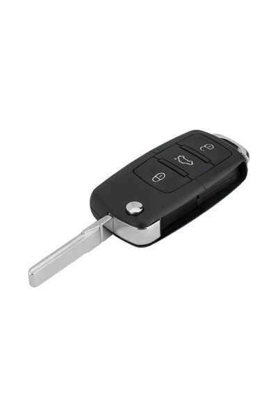 OEM Carcasa Telecomanda Auto cu 3 butoane si lamela inclusa, compatibila Volk...