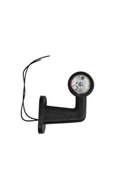 WAS Lampa Gabarit Stanga Alb/Negru Led Suprafata Lungime Cablu 230mm pe Brat ...