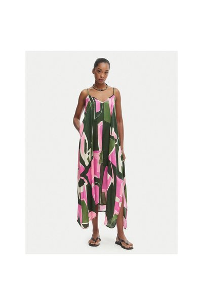 Iconique Rochie de vară pentru femei IC26-102 Multicoloră