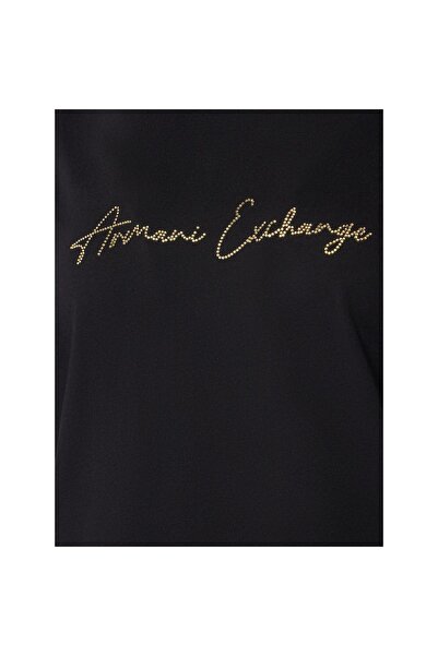 Armani Exchange Tricou de damă XW001457 AF10356 Negru