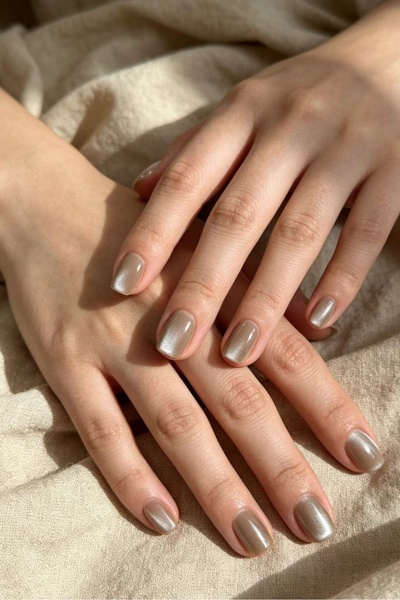 Easy Beauty MEDIUM Beden Kedi Gözü Kısa Tırnak 10 Adet Takma Tırnak Seti Kutu...