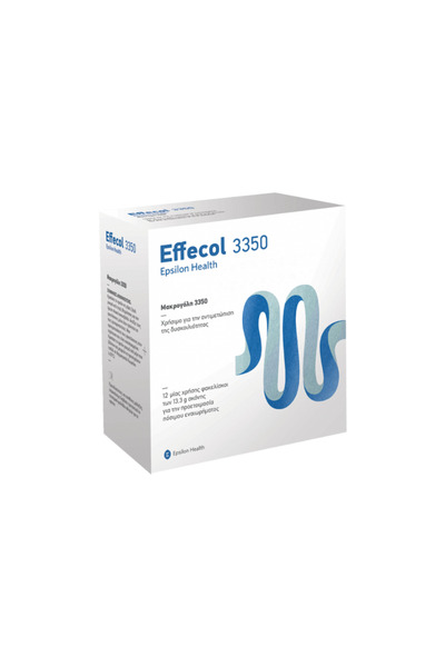 Epsilon Health Effecol 3350 | Μακρογόλη 3350 για την Αντιμετώπιση της Δυσκοιλ...