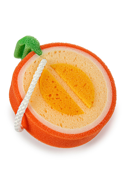 Lionesse Fruit Bath Sponge 855 - Foamer - Peach