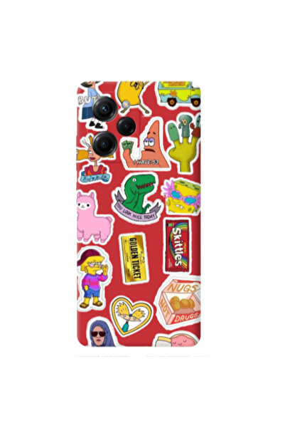 Other Xiaomi Poco X5 Pro best cartoons Red Colored Silicone TPU Θήκη