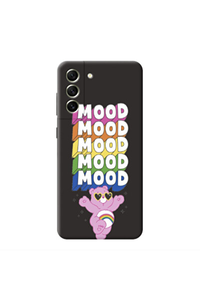 Other Samsung S21 Mood Black Colored Silicone TPU Θήκη