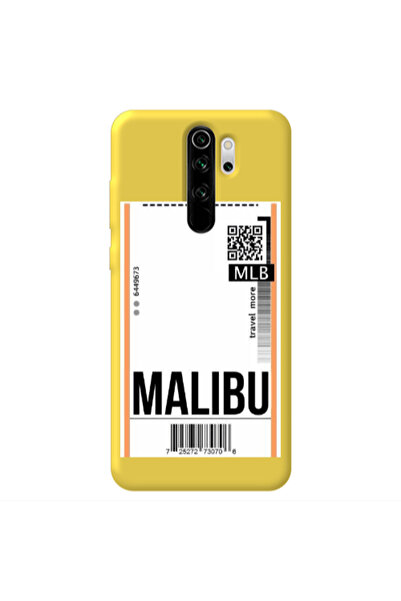 Other Xiaomi Redmi Note 8 Pro Malibu Travel More Yellow Colored Silicone TPU ...
