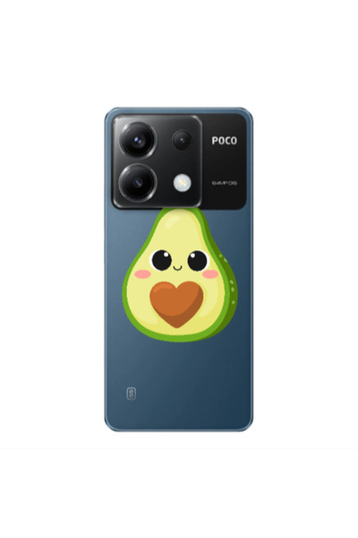 Other Xiaomi Poco X6 5G Baby avocado Transparent Silicone TPU Θήκη