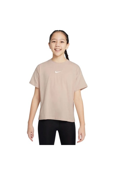 Nike G NSW TEE BOY ESSNTL LBR FZ5539-126 Μπεζ S