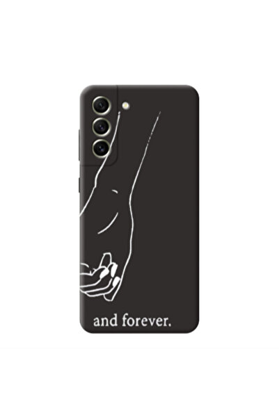 Other Samsung S21 FE And forewer Black Colored Silicone TPU Θήκη