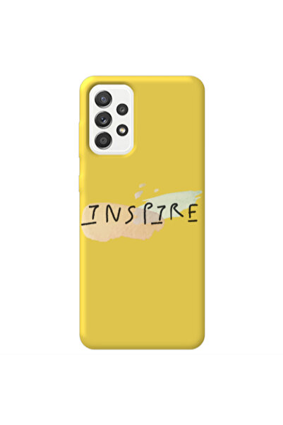 Other Samsung A13 4G Inspire Yellow Colored Silicone TPU Θήκη