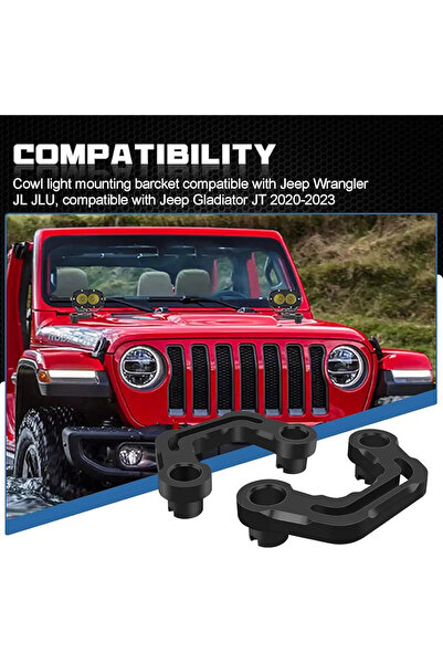 Generic Chelhead JL Light Mounting Bracket Hood Cowl Front A-Pillar Mount for...