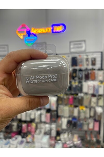 eaksesuarnet AirPods Pro2 Compatible Suede Textured Launch Silicone Case