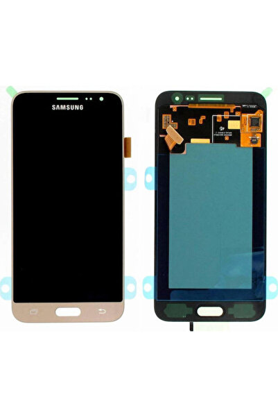 Samsung Οθόνη με μηχανισμό αφής για Galaxy J3 2016 (Χρυσό) Κωδικός: GH97-18414B