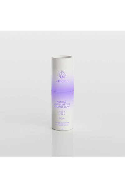 Etheleo Αντηλιακό Στικ Ψευδαργύρου Λαμπερό Λιλά SPF 30