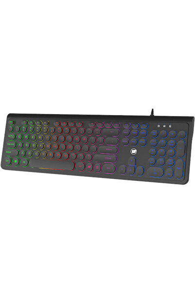 Lamtech LAM113058 Πληκτρολόγιο Gaming με φωτισμό RGB Αγγλικό US