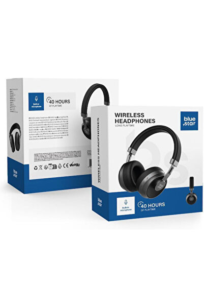 OEM Blue Star BH02 Ασύρματα / Ενσύρματα Ακουστικά On-Ear με 40 ώρες λειτουργί...
