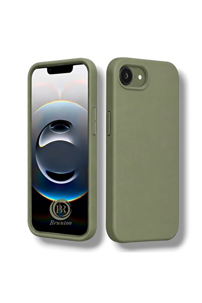 Bruntoo BR İphone 16e / 17e İle Uyumlu Kılıf Kamera Çıkıntılı Yumuşak Silikon...