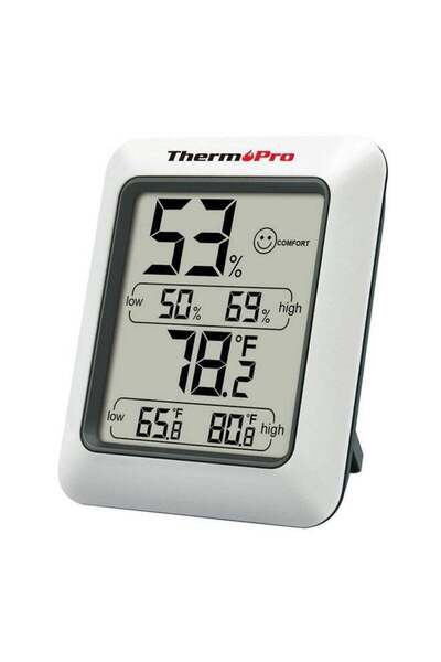 ThermoPro Tp50 Digital Hygrometer Indoor Thermometer Room Thermometer Humidit...