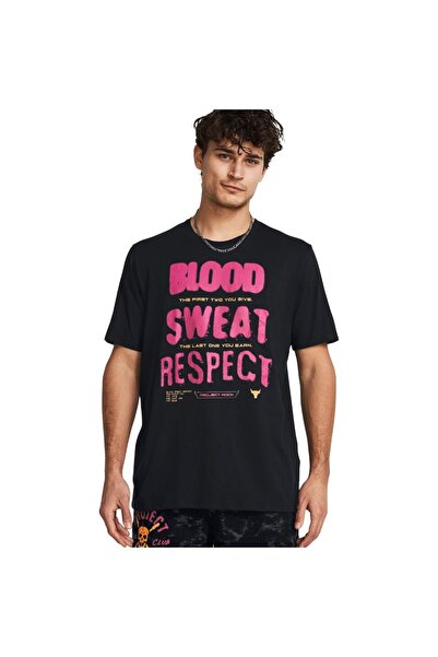 Under Armour PJT RCK BSR GRAPHIC SS 1383304-001 Μαύρο XXL